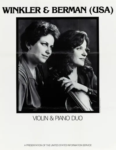 Winkler And Bennan Usa Violin Piano Duo