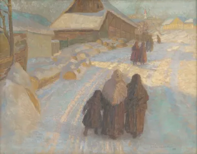 Winter In The Village