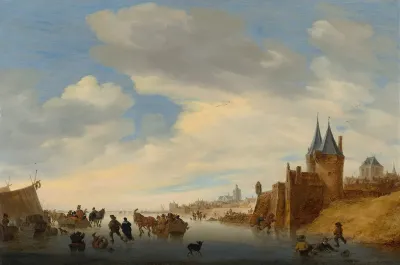 Winter Landscape At Arnhem