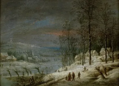 Winterlandschap 8