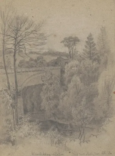 Wissahickon Station Philadelphia And Norristown Rr Sta