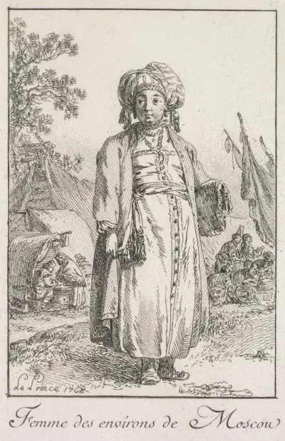 Woman From The Suburbs Of Moscow