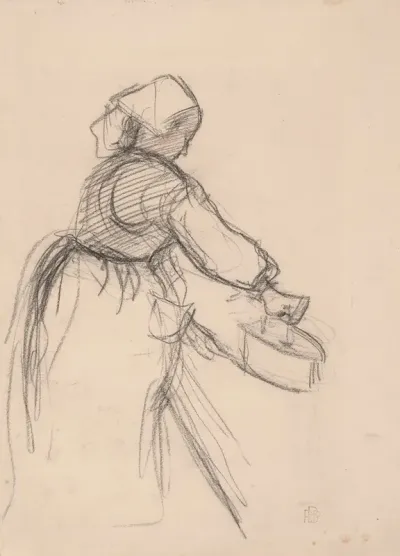 Woman Ironing 2