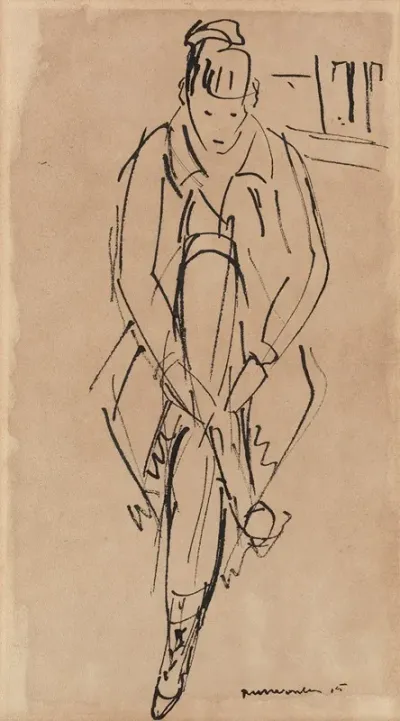 Woman Putting On Shoes 2