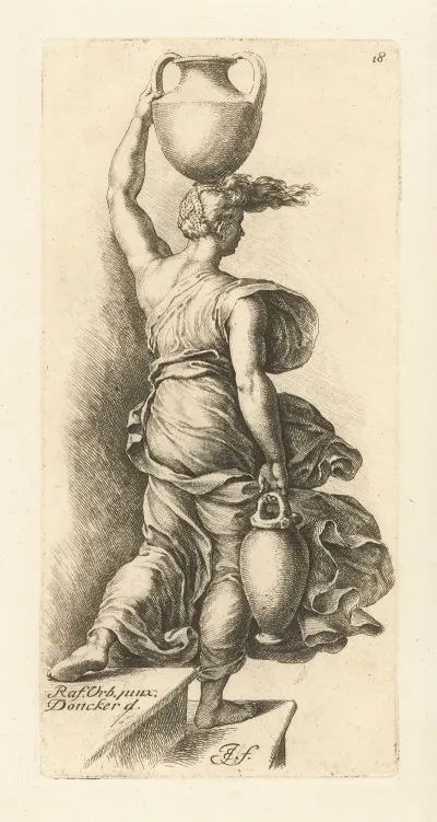 Woman With A Jug On Her Head