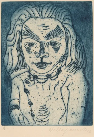 Woman With A Necklace