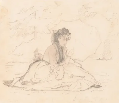 Woman With A Parasol 4