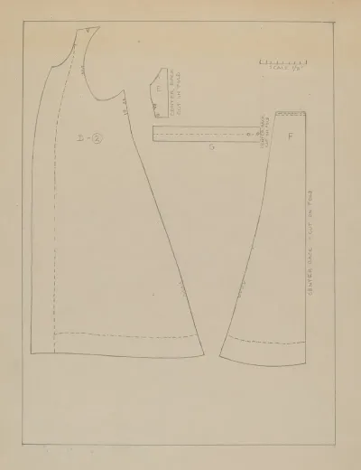 Womans Coat Pattern
