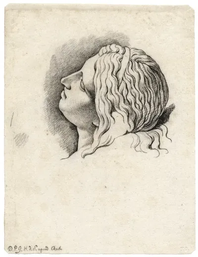 Womans Head Bent Backwards