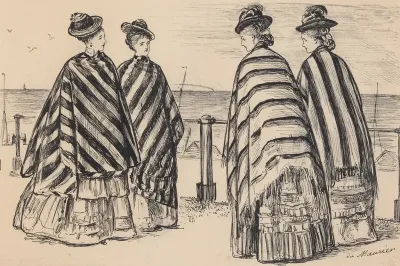 Women And Their Garments Artistically Described