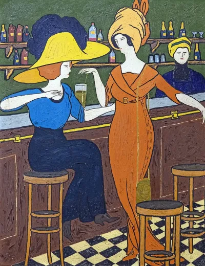 Women In Cafe