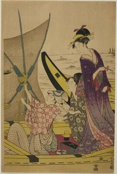 Women On A Fishing Boat III