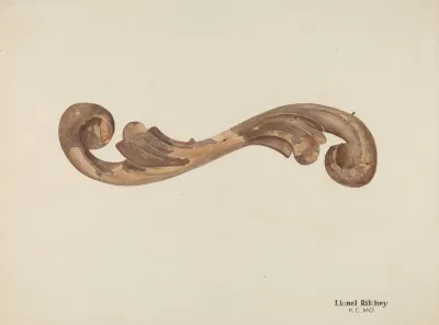 Wood Carving Scroll 4