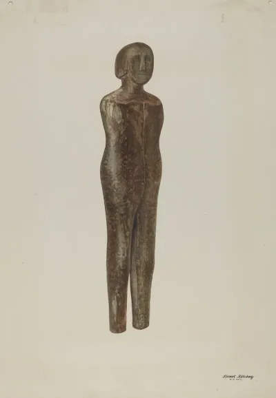Wooden Doll 8