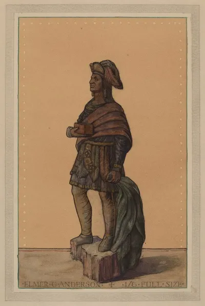 Wooden Indian 2