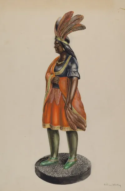 Wooden Indian 6