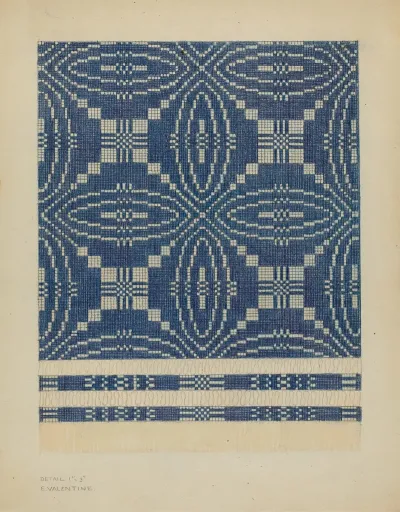 Woven Coverlet 11