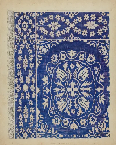 Woven Coverlet 12