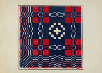 Woven Coverlet 22