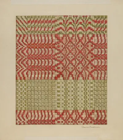 Woven Coverlet 3