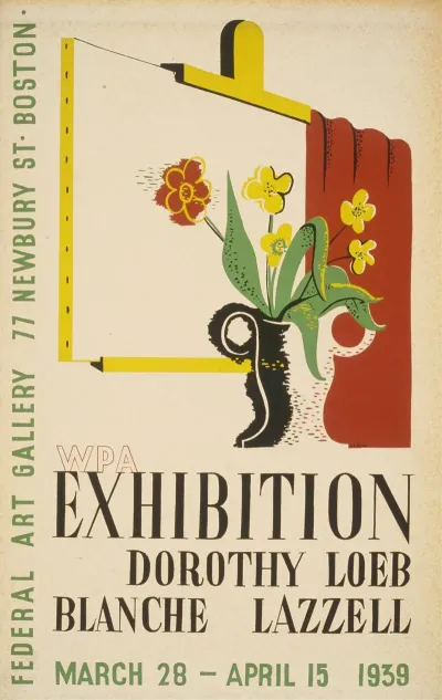Wpa Exhibition Of Dorothy Loeb And Blanche Lazzell