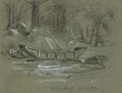 Wrecked Wagon