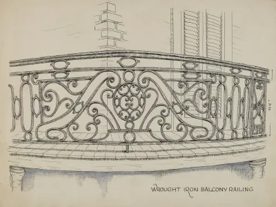 Wrought Iron Balcony 2