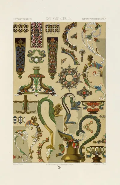 XVI XVII Siecle
