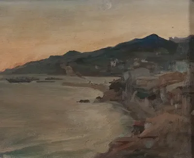 Yalta Evening From The Journey To Crimea