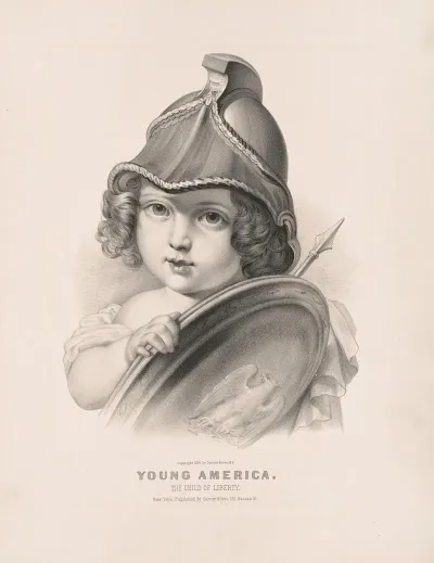 Young America The Child Of Liberty