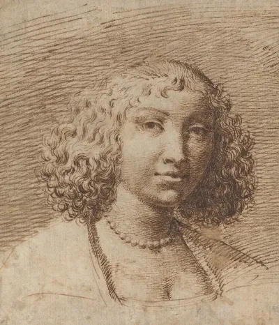 Young Woman With A Pearl Necklace