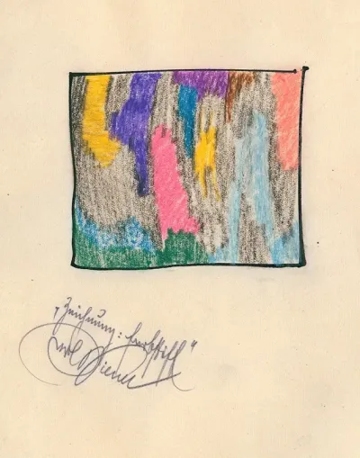 Zeichnung Farbstift