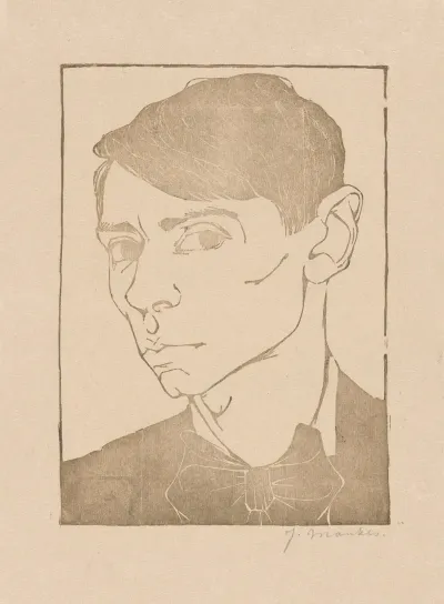 Zelfportret Met Vlinderdas 2