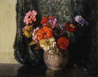 Zinnias 10