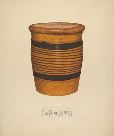 Zoar Flower Pot