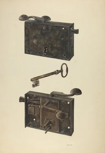 Zoar Lock W Key