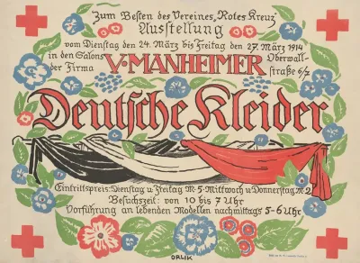Zum Besten Des Vereines Rotes Kreuz V Mannheimer Deutsche Kleider