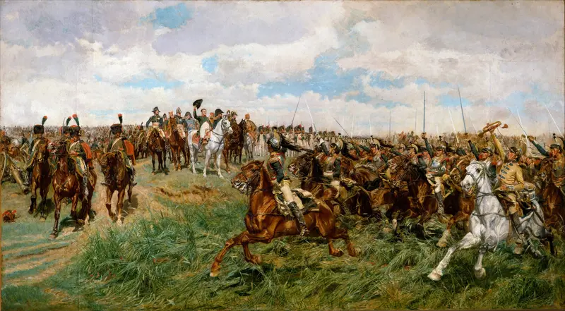 1807, Friedland Wall Art by Ernest Meissonier - High-Resolution Digital Print