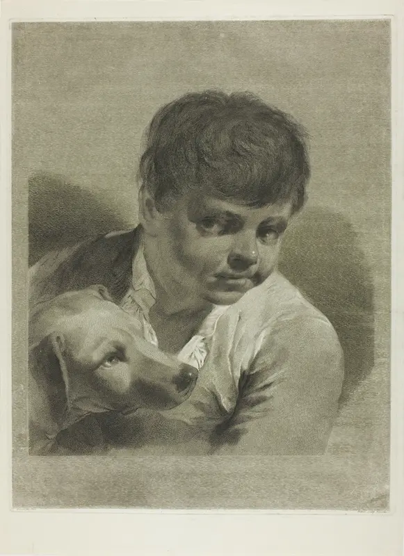A Boy with a Dog