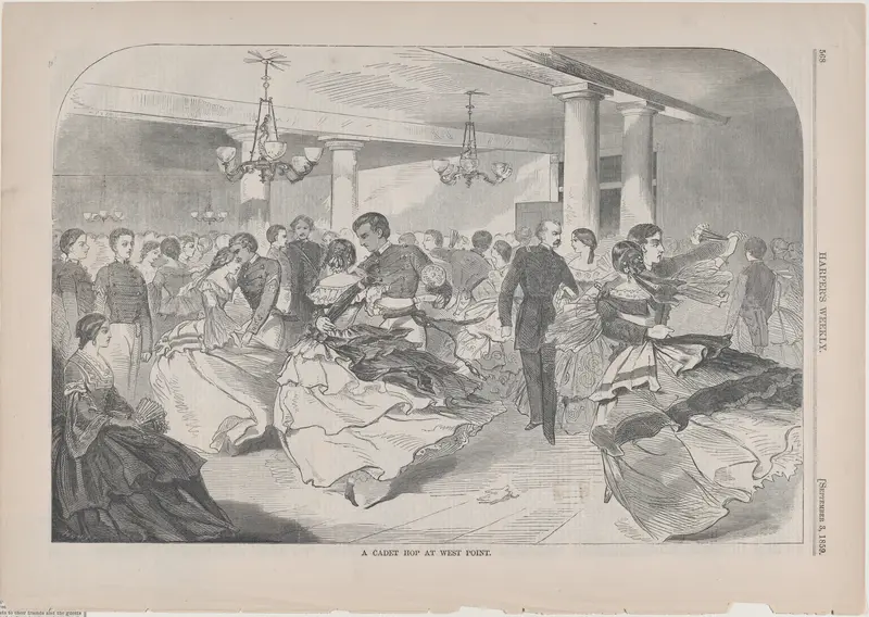 A Cadet Hop at West Point (from "Harper's Weekly," Vol. III) Wall Art by Winslow Homer - High-Resolution Digital Print