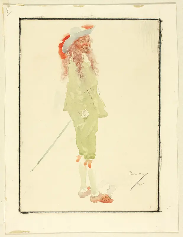 A Cavalier Wall Art by Philip William May - High-Resolution Digital Print
