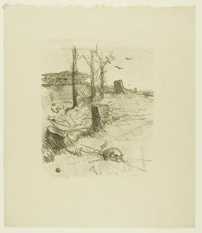 A Cemetery in Galicia, from Au Pied du Sinaï