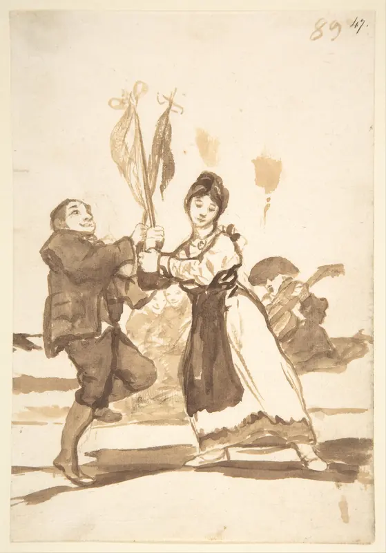 A country dance; page 89 from the "Images of Spain" Album (F)