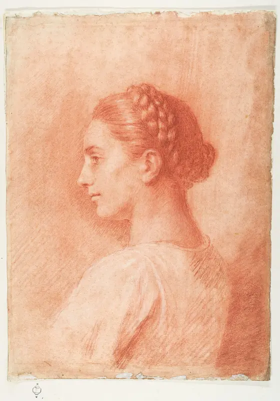 A Country Girl at Surrentum Wall Art by Allan Ramsay - High-Resolution Digital Print