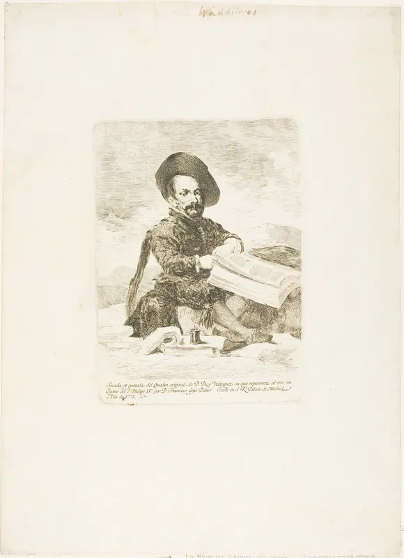 A Dwarf Wall Art by Francisco José de Goya y Lucientes - High-Resolution Digital Print