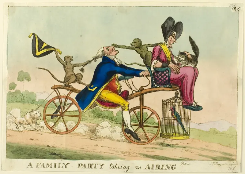 A Family Party Taking an Airing