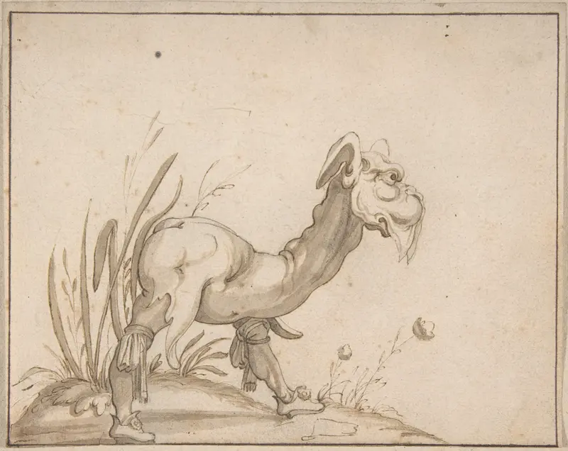 A Fantastic Creature Wall Art by Arent van Bolten - High-Resolution Digital Print