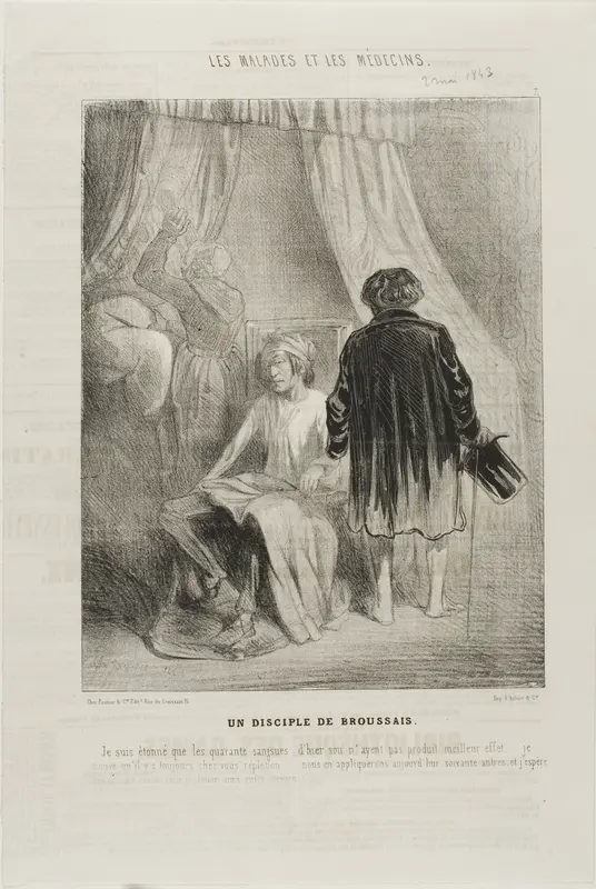 A Follower of Broussais (plate 7)