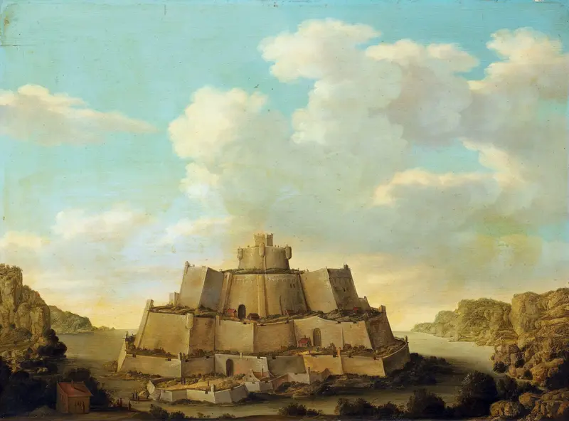 A Fortress Wall Art by Unknown - High-Resolution Digital Print