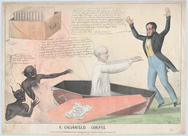 A Galvanized Corpse Wall Art by Henry R. Robinson - High-Resolution Digital Print